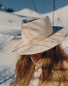 VAN PALMA - ANNA Felt Fedora | Off White