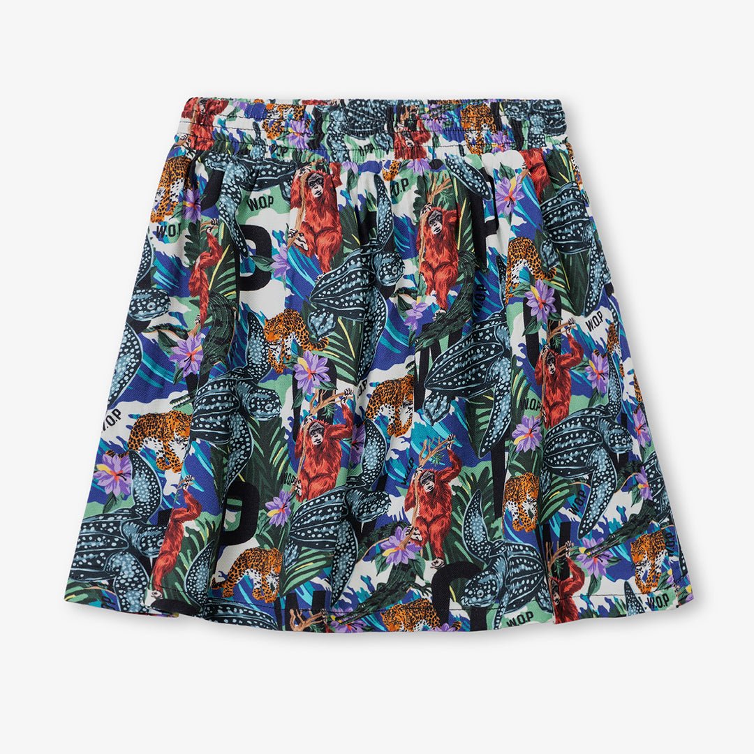 WOP - Animal Lovers" printed skirt for children