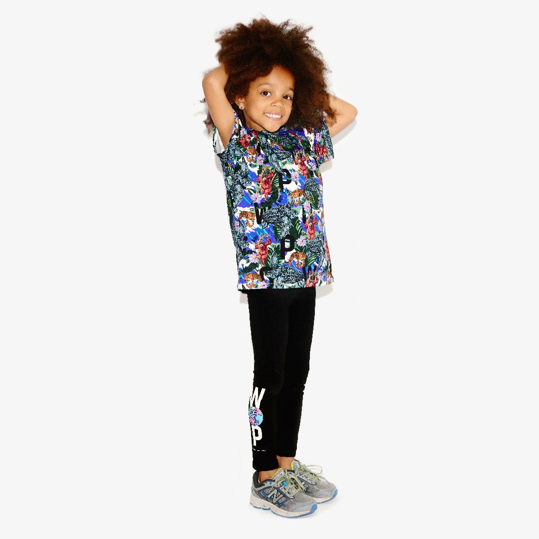 WOP - Animal Lovers" printed t-shirt for kids