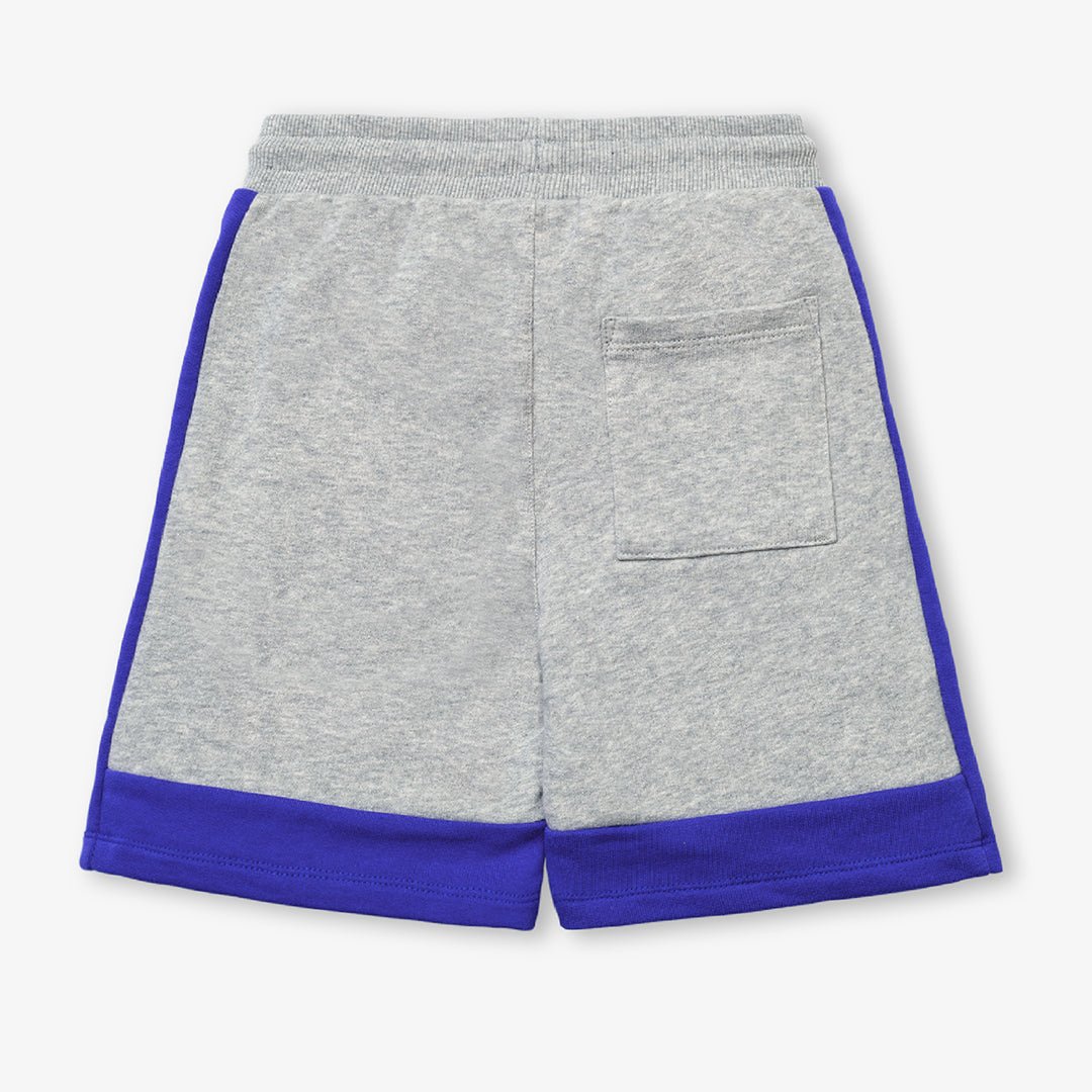 WOP - Colorblock" shorts for children in organic cotton