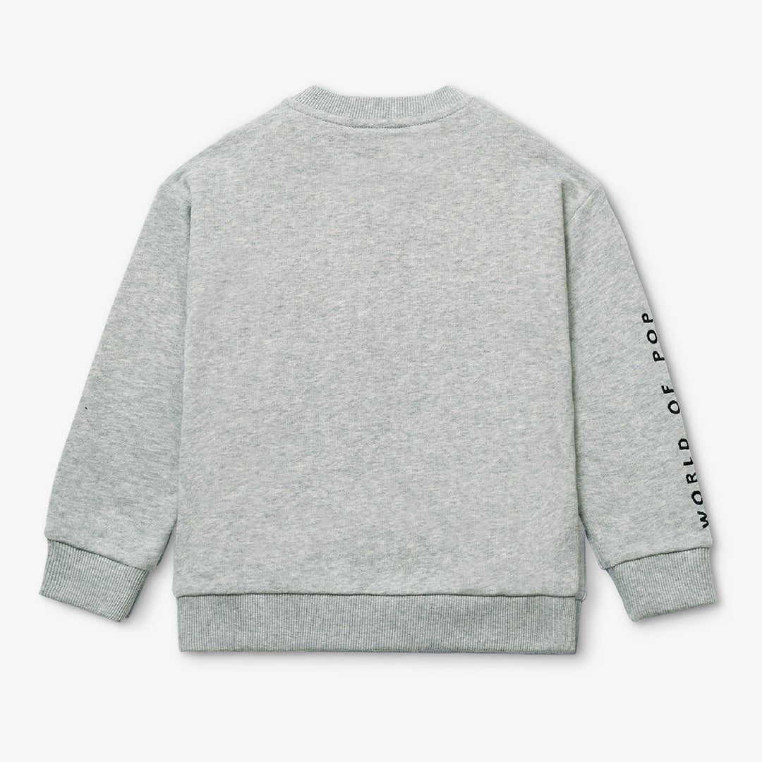 WOP - Embroidered sweatshirt for children in organic cotton