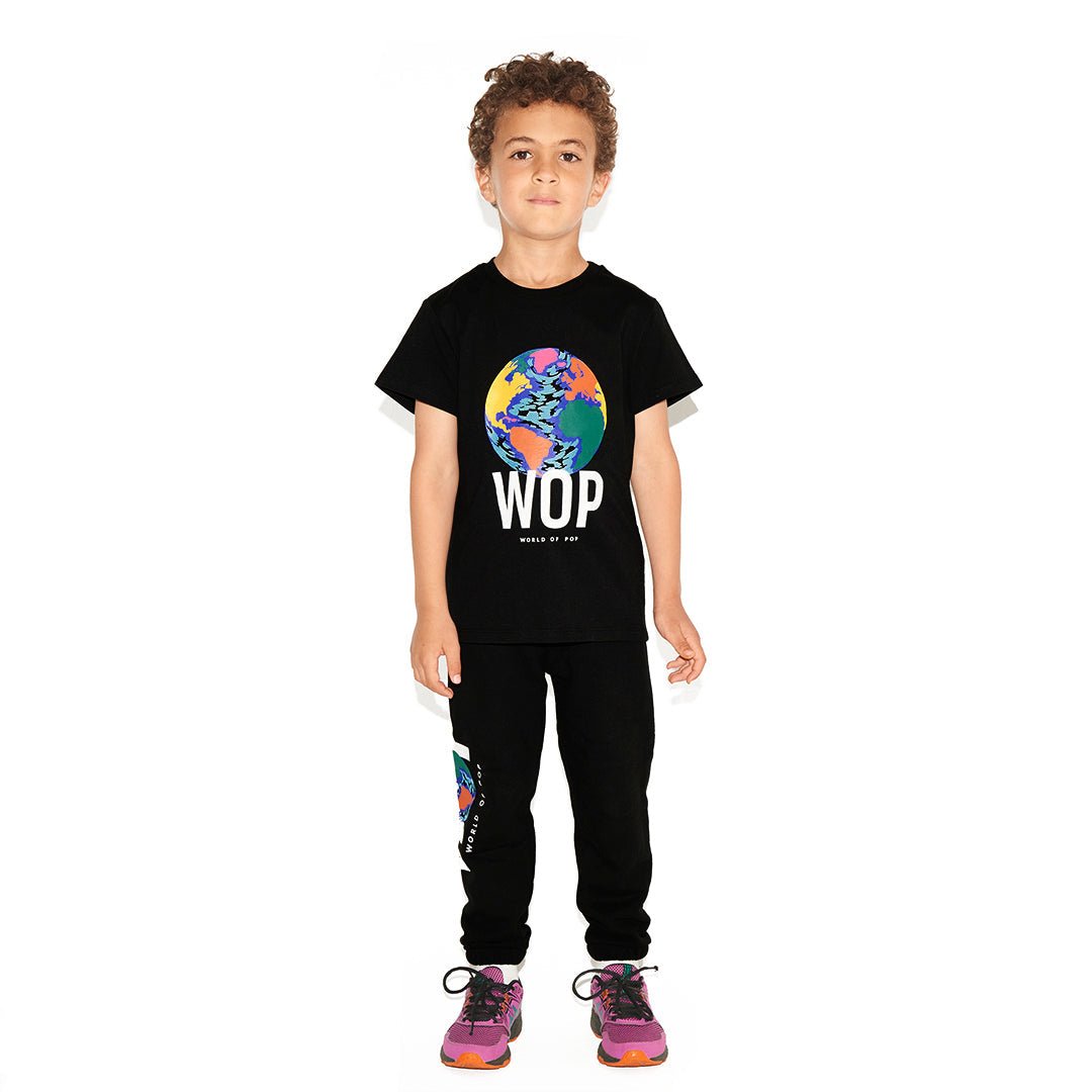 WOP - Short-sleeved T-shirt for children in organic cotton