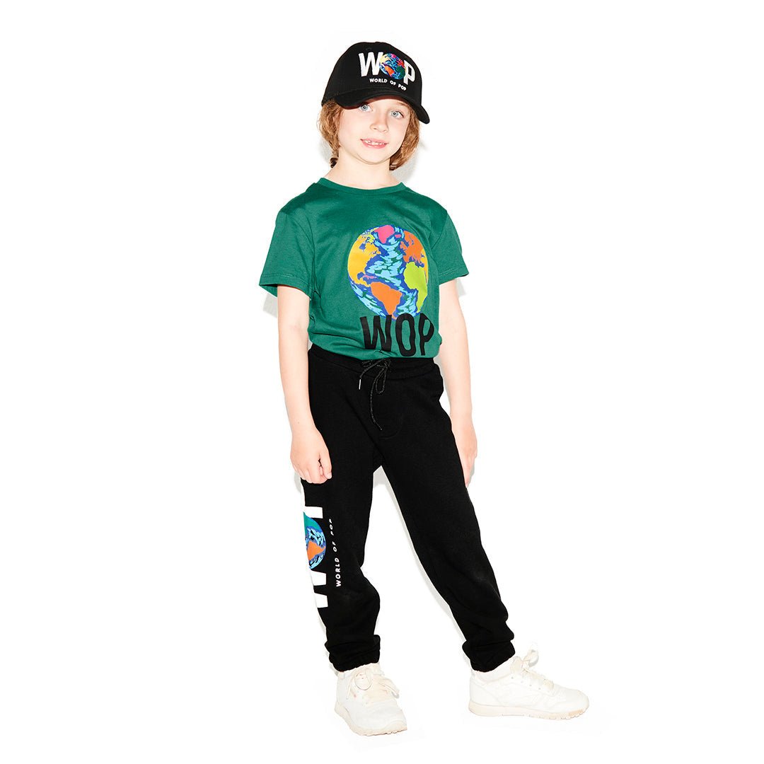 WOP - Short-sleeved T-shirt for children in organic cotton