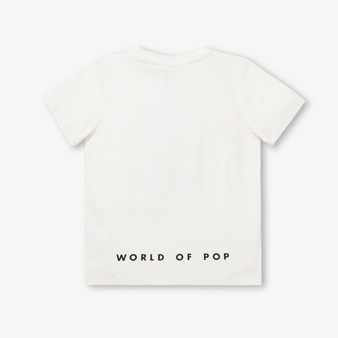 WOP - Short-sleeved T-shirt for children in organic cotton