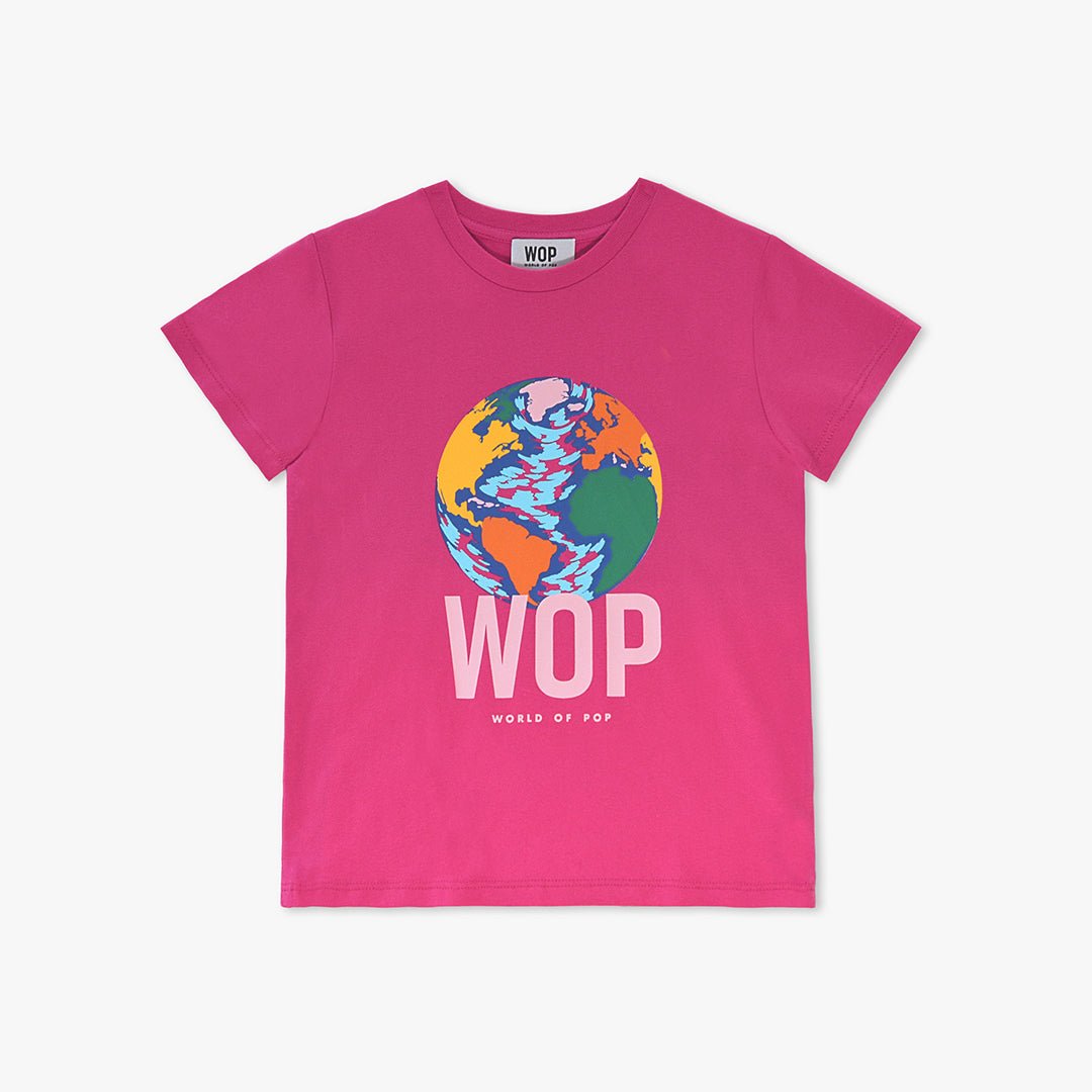 WOP - Short-sleeved T-shirt for children in organic cotton