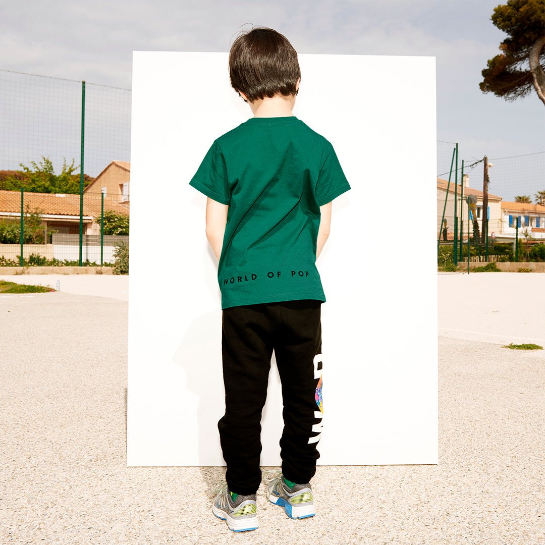 WOP - Short-sleeved T-shirt for children in organic cotton