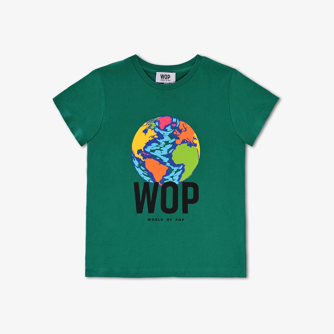 WOP - Short-sleeved T-shirt for children in organic cotton