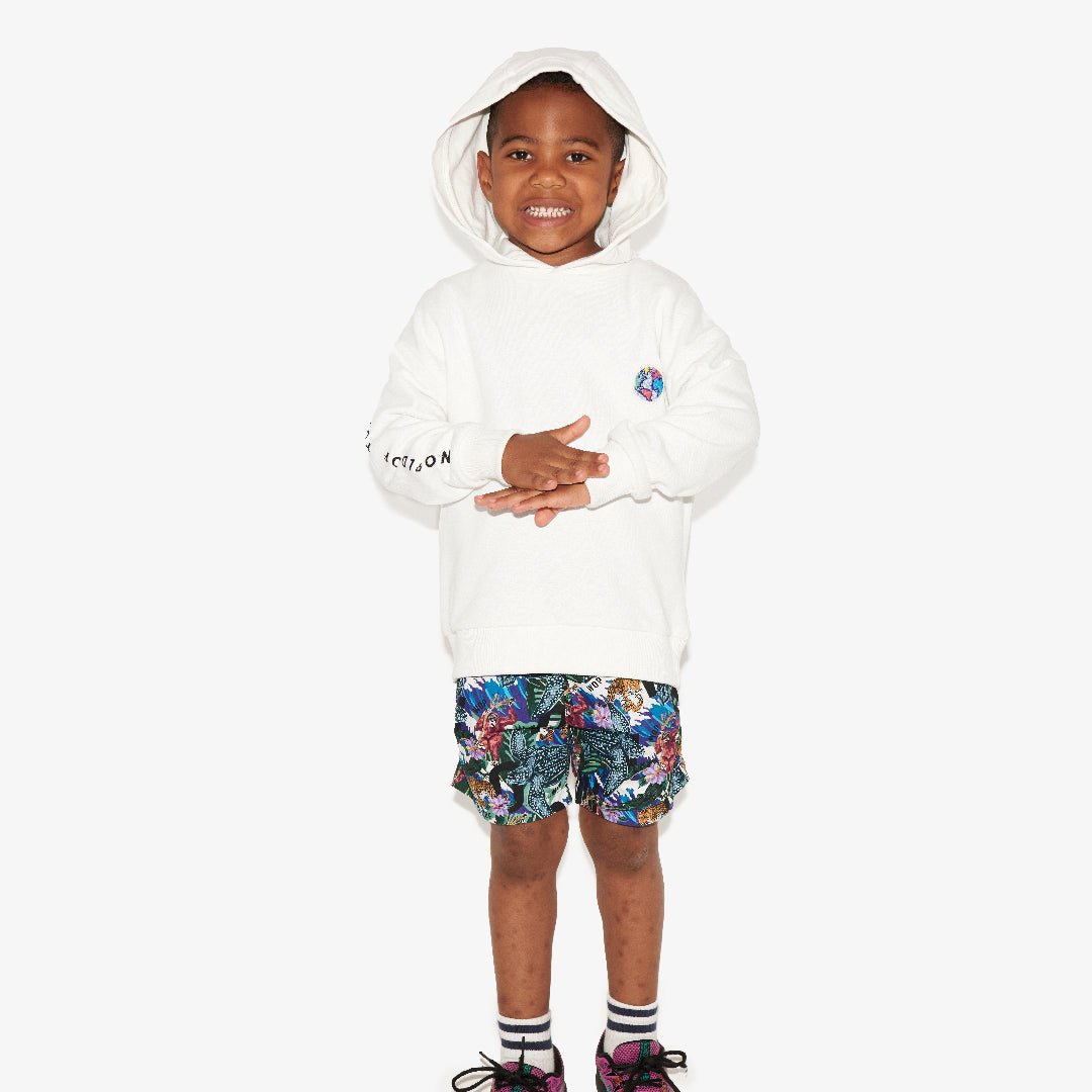 WOP - Sweatshirt badge "Planet" for children in organic cotton