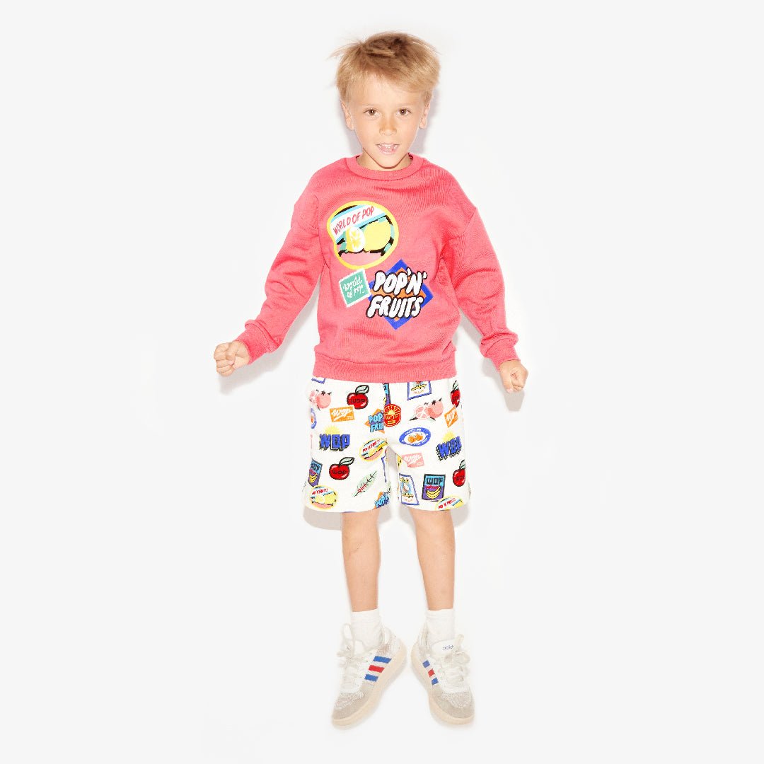 WOP - Sweatshirt "Tutti Frutti" for children in organic cotton