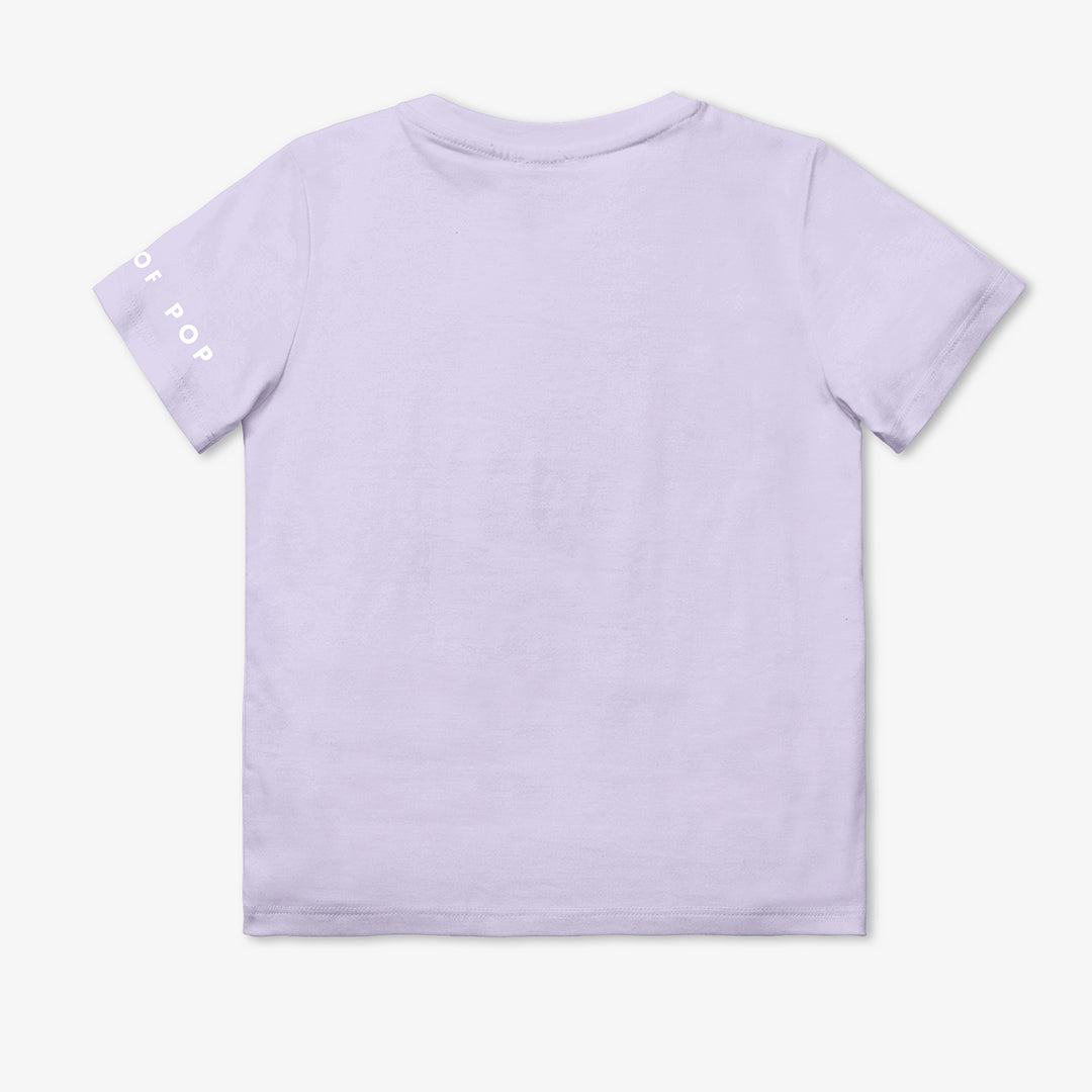 WOP - T-shirt badge "Planet" for children in organic cotton